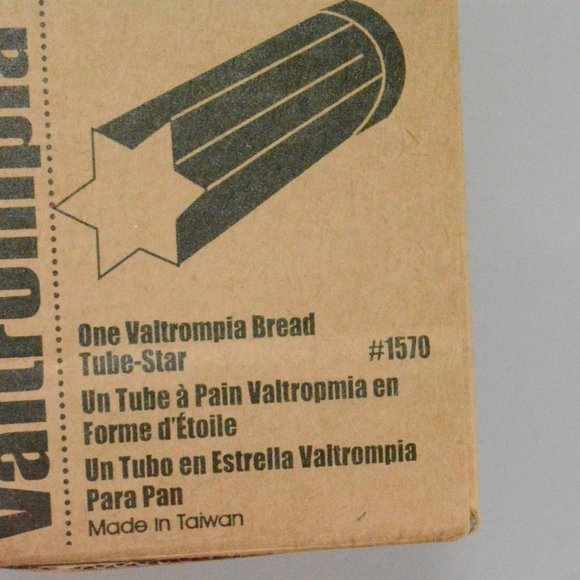 New In Box Pampered Chef Valtrompia Bread Tube Star Mold Baking Loaf Pan NIB - Picture 7 of 8